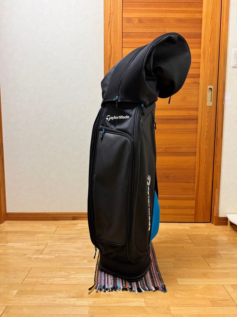 TaylorMade ゴルフキャディバッグ ブラック/ブルー