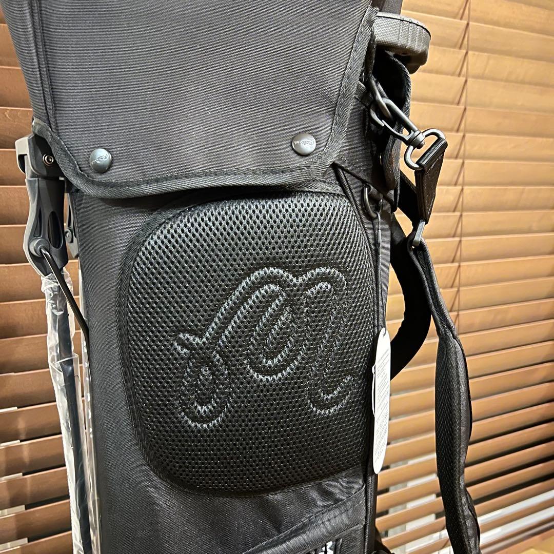 【即発送】25 MALBON マルボンゴルフ キャディバッグ ゴルフバッグ BK