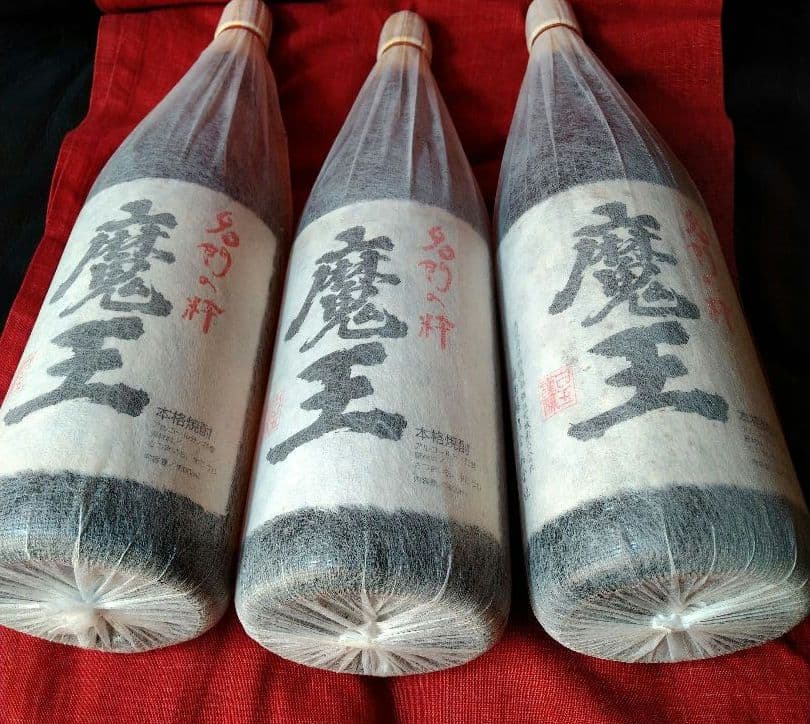 ⬛バラ売り可能♥プレゼントに【入手困難】レア・プレミアム♦【古酒銘酒　魔王】３本
