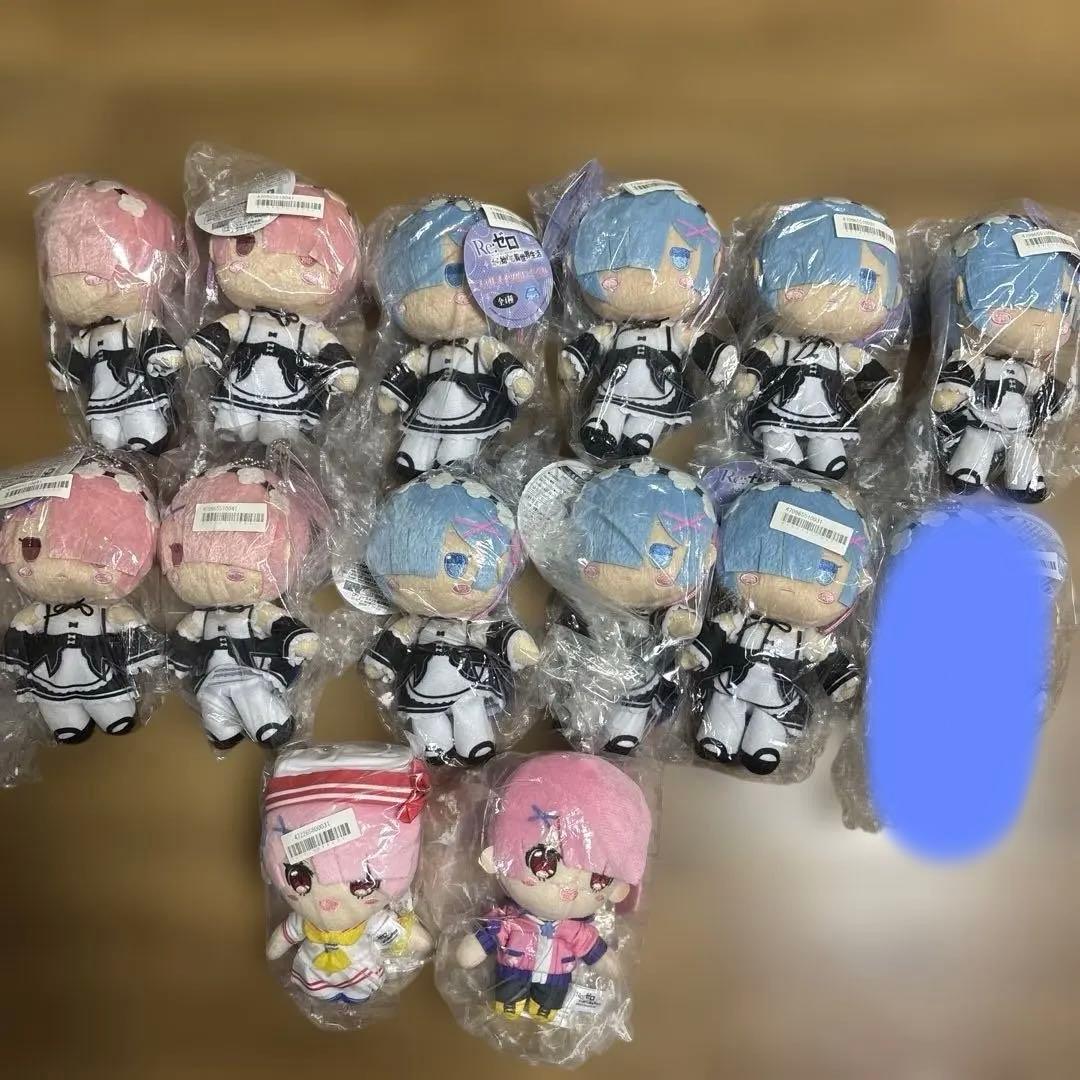 リゼロ　レム　ラム　ぬいぐるみ　まとめ売り