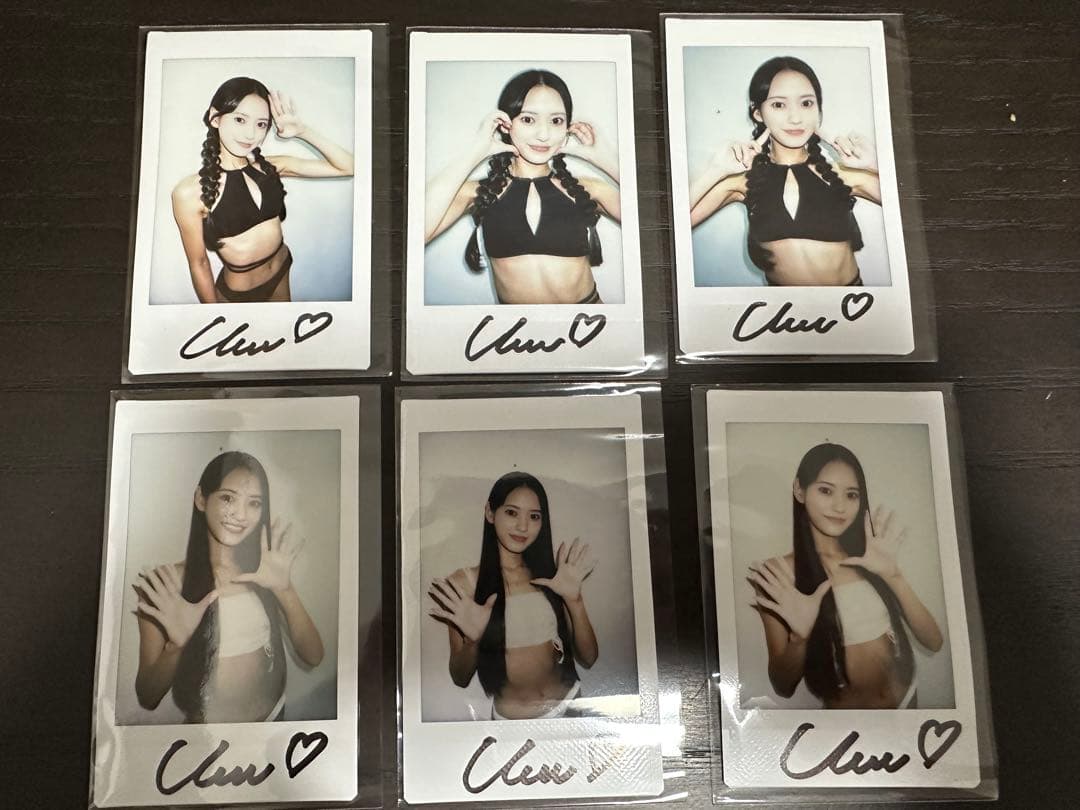 プレステージ 八掛うみ 直筆サイン入りチェキ 6枚セットC