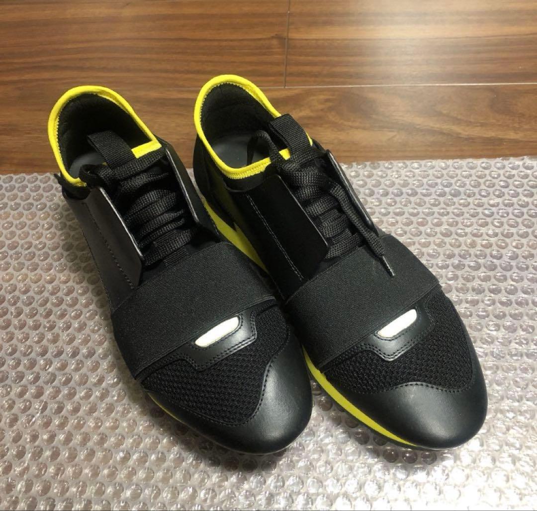 BALENCIAGA ランナー ブラック/イエロー 39