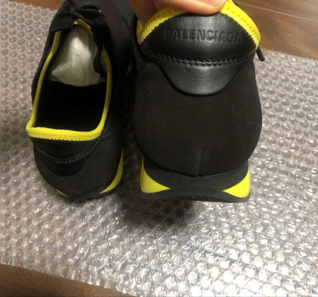 BALENCIAGA ランナー ブラック/イエロー 39