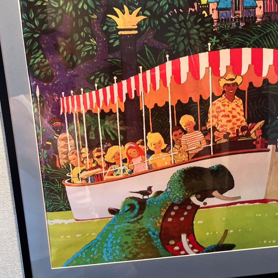 ディズニーランド　ジャングルクルーズ　　ポスター　　海外購入