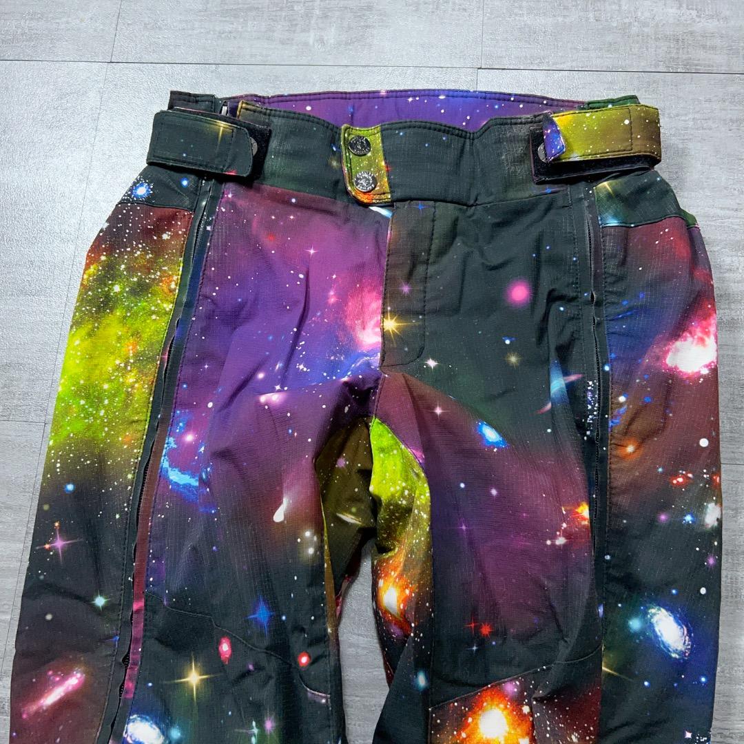 FABLICE ファブリス 総柄 宇宙 スキーウェア フルオープン ジップ S