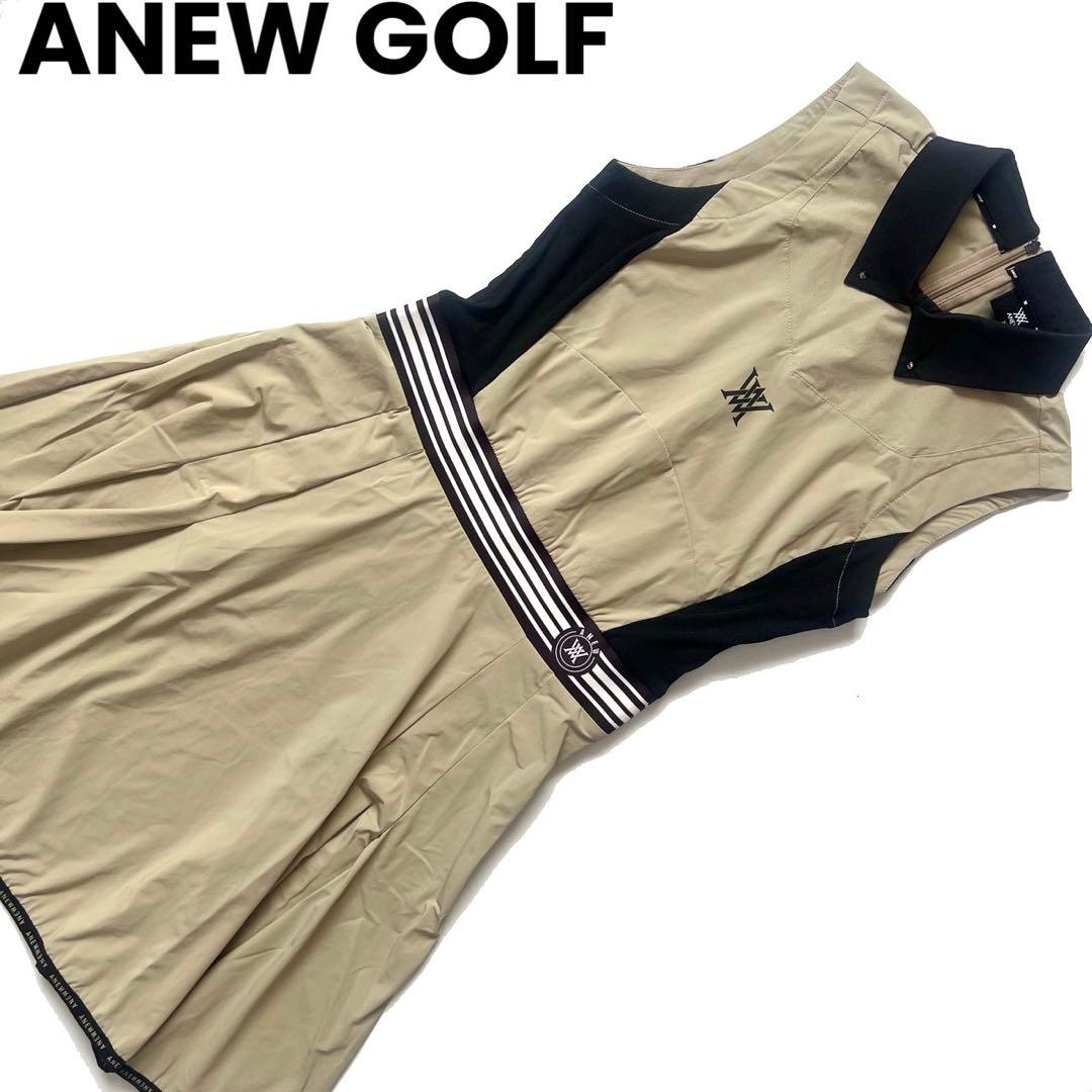 ANEW GOLF アニューゴルフ　ノースリーブ　ワンピース　スカート XS