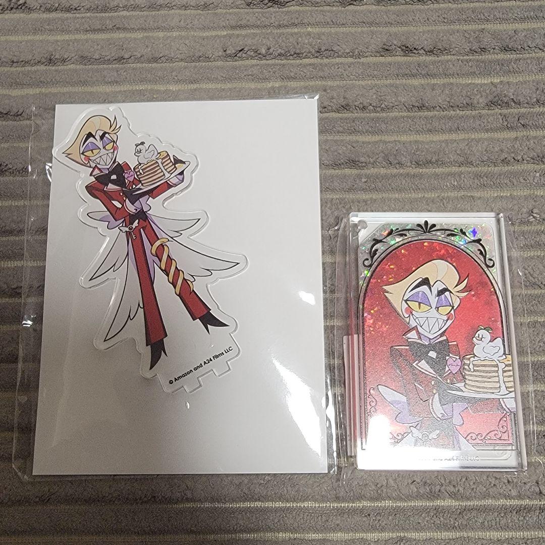 ハズビンホテル　アニカフェ ルシファー　アクリルスタンド　アクリルキーホルダー