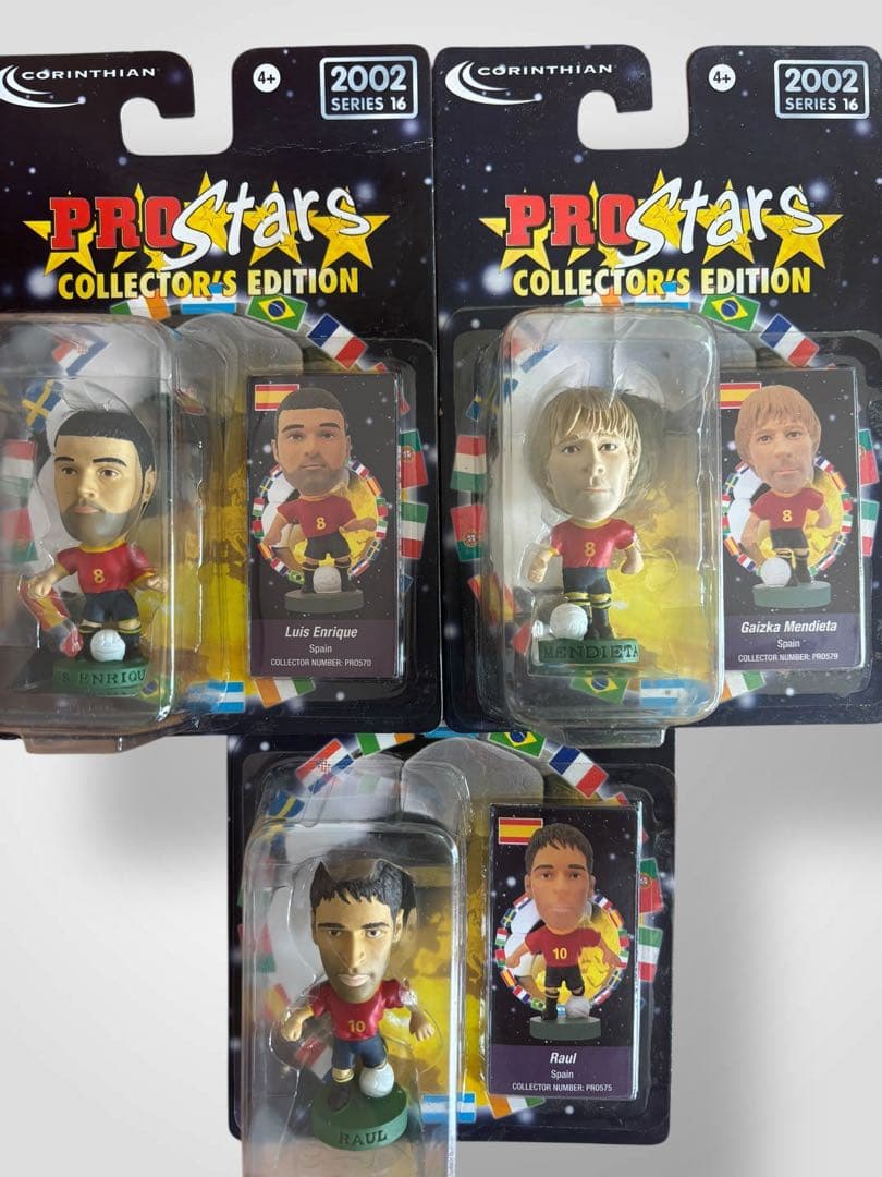 #プロスターズ コレクターズ エディション サッカー選手フィギュア18体セット