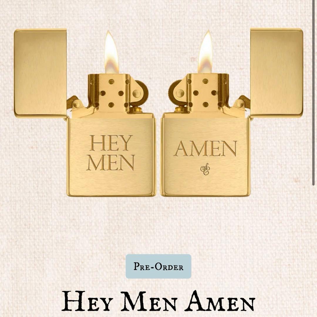 ミュージシャン Hey Men Amen Zippo Lighter