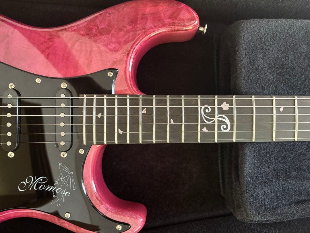 Momose 夜桜 MC-SKR/E EQS YZ-GRD 限定モデル 桜ギター