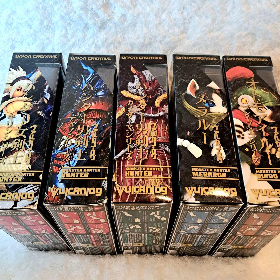 モンハンリボ キリン ディノ カイザーX オトモアイルー メラルー フィギュア