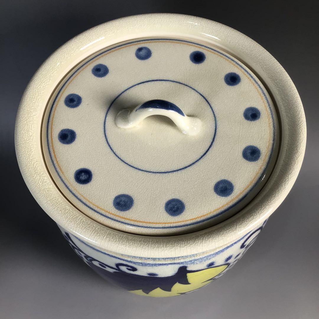 Ｍ９２１　オランダ皆具　『河合瑞豊造』『水指　建水　蓋置　杓立』　共箱　茶道具