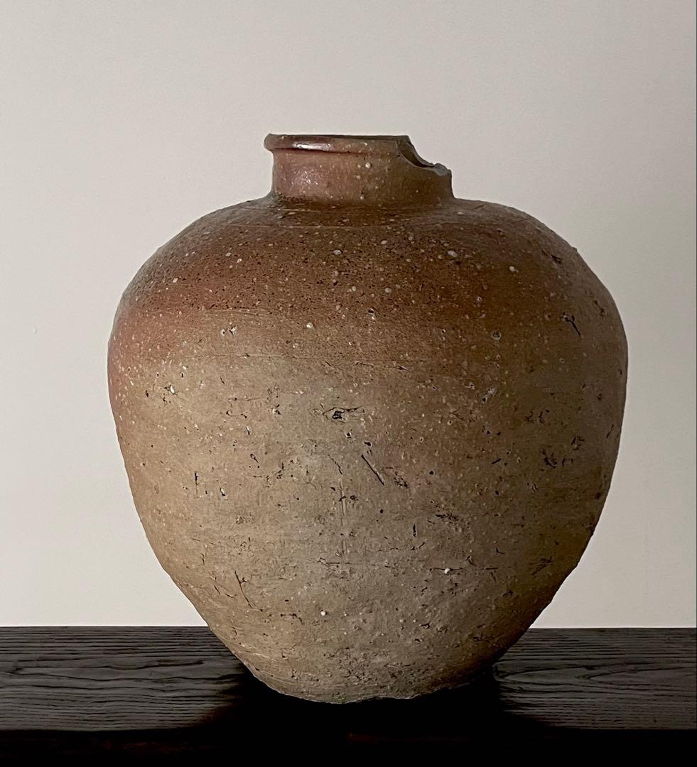 古信楽　壺　花器　花入れ　古美術　骨董　時代