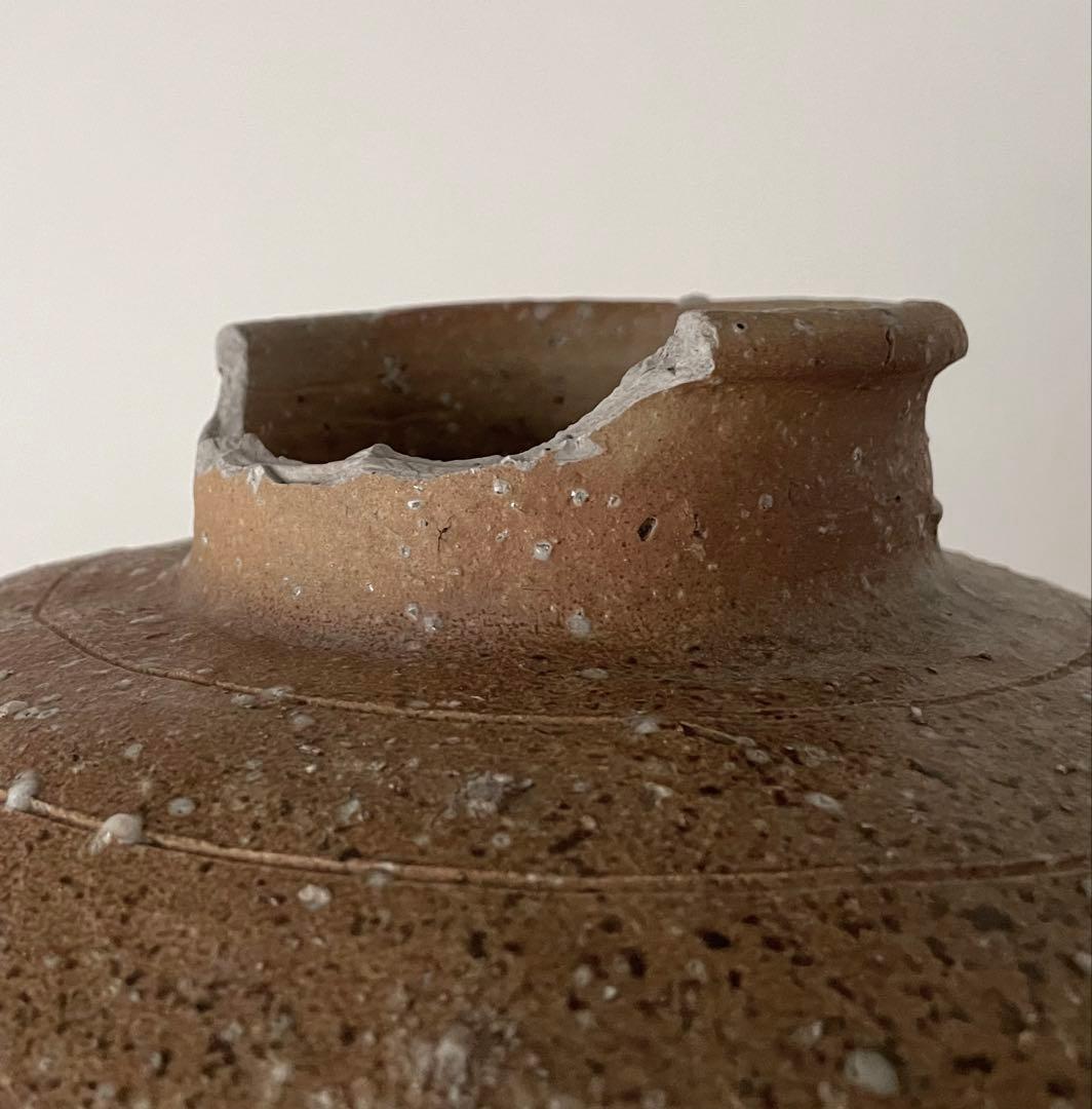 古信楽　壺　花器　花入れ　古美術　骨董　時代