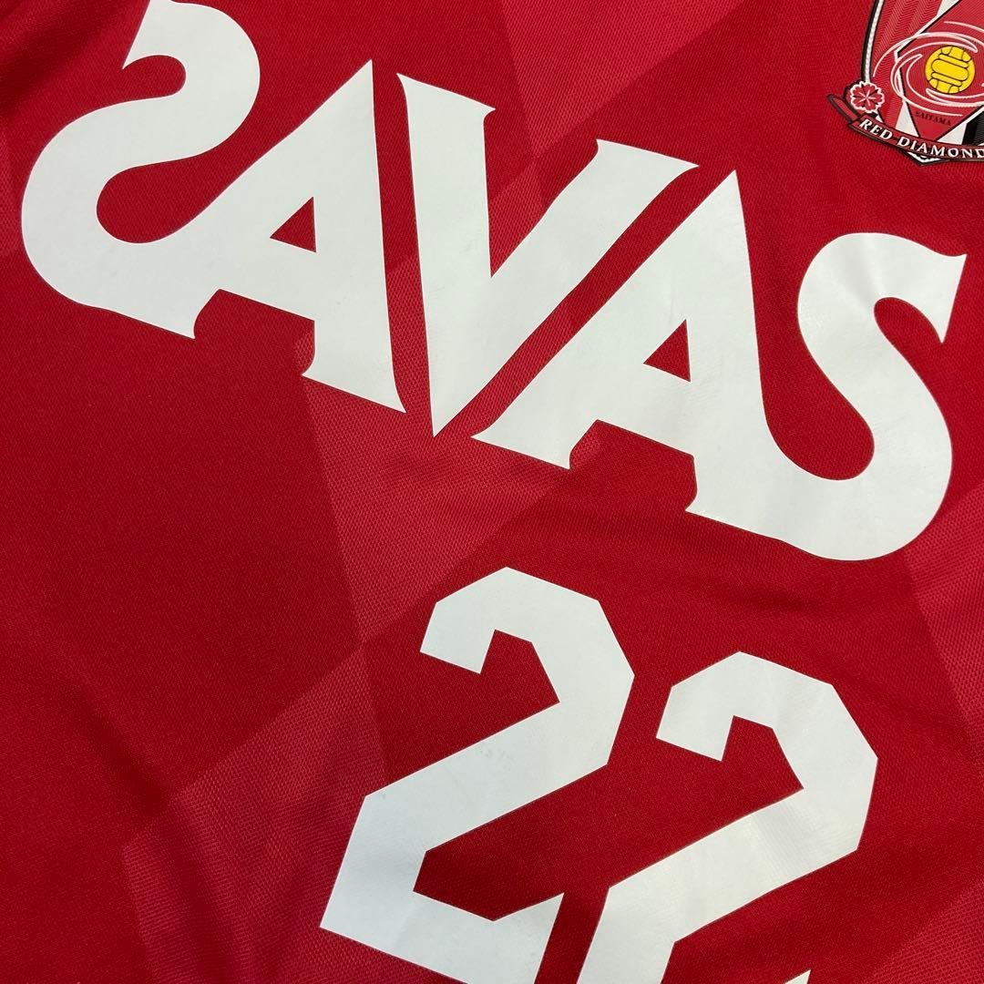 ナイキ　浦和レッズ　ホーム　長袖　ユニフォーム 阿部勇樹選手　22 Mサイズ