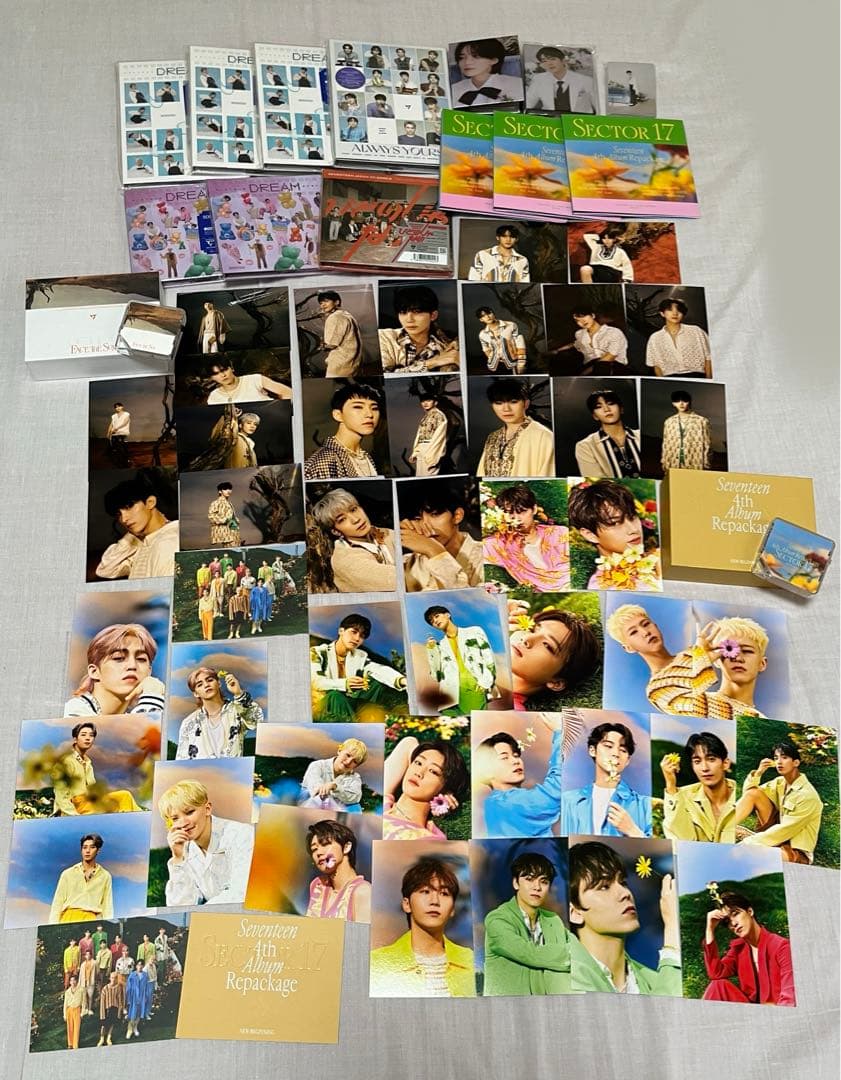 seventeen セブチ　グッズ　トレカ　まとめ売り
