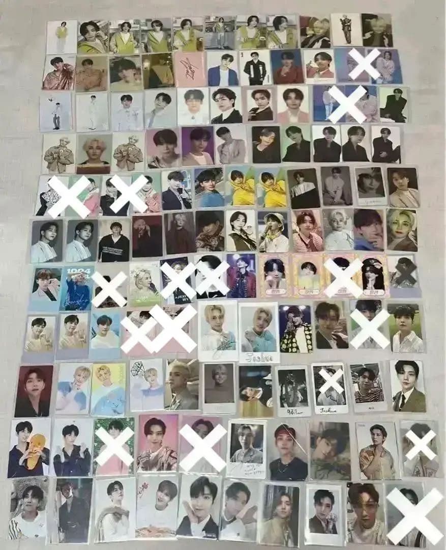 seventeen セブチ　グッズ　トレカ　まとめ売り