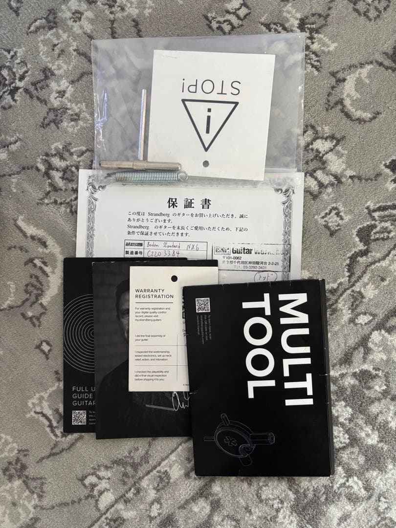 strandberg/Boden Standard NX 6 （トレモロ付き）