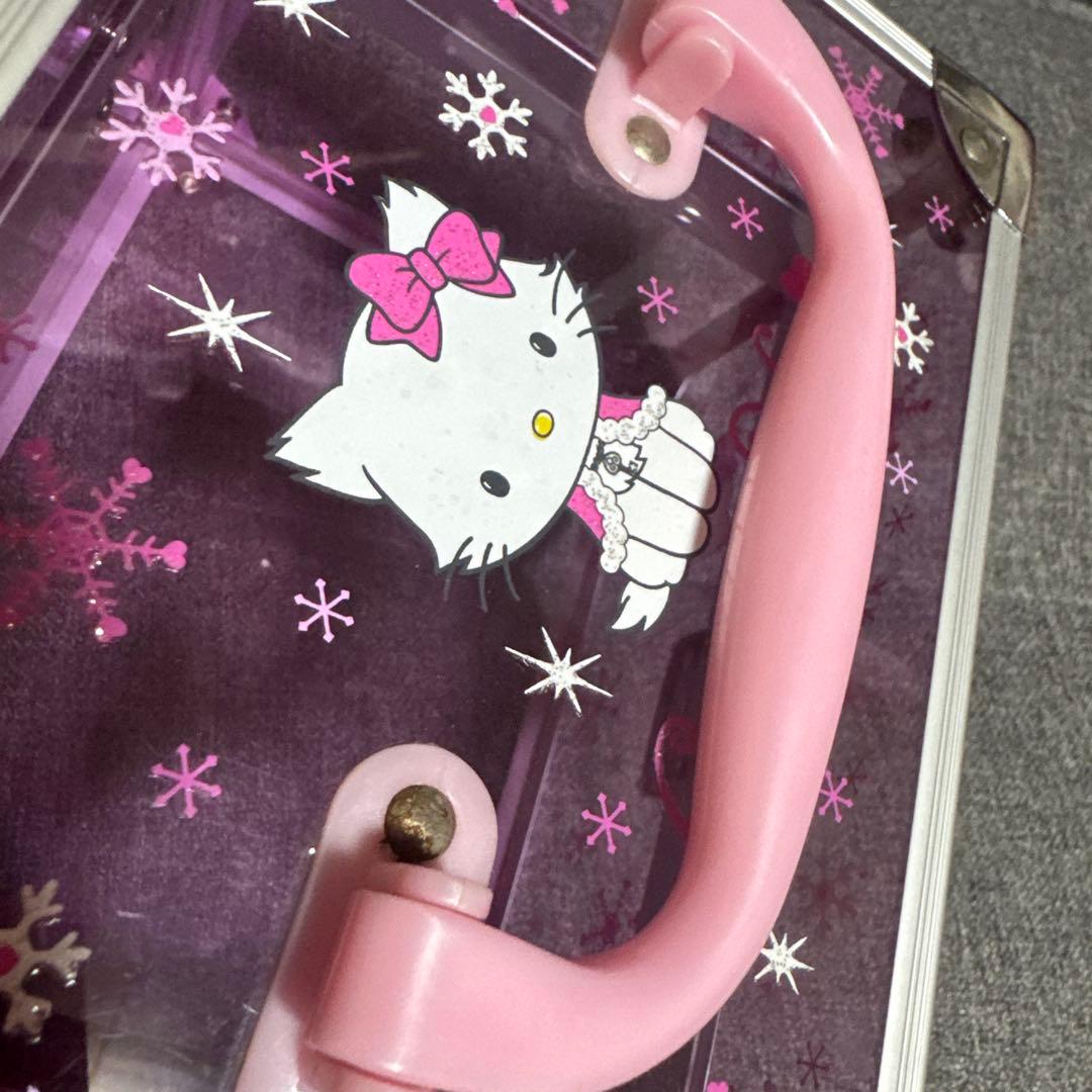 希少　Sanrio2006♡チャーミーキティ♡クリア収納ケース　平成レトロ