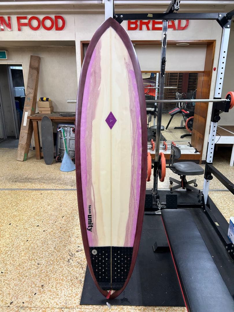 発送着払い 直接取引4000円値引き ミッドレングス カスタム 6’4 オルタナ