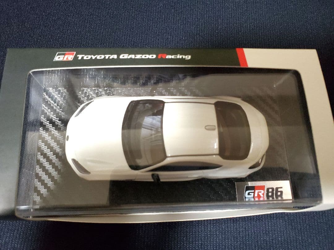 トヨタ GR86 ミニカー ホワイト