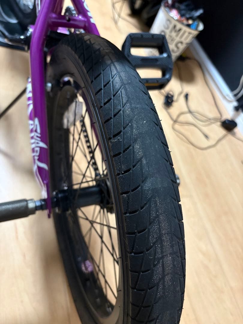 Dyc BMX バイク パープル 18インチ