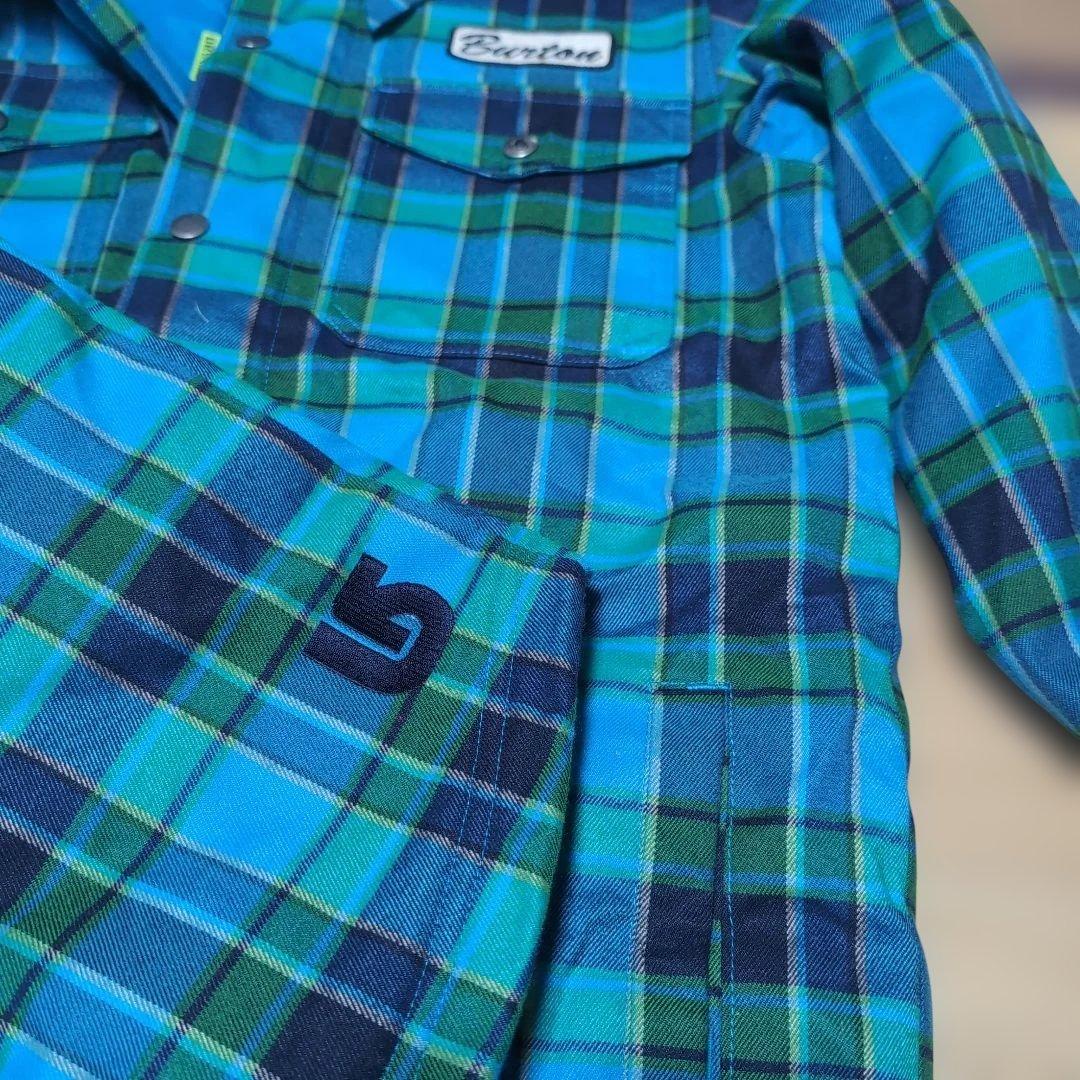 BURTONキッズスノーボードウェア上下セット