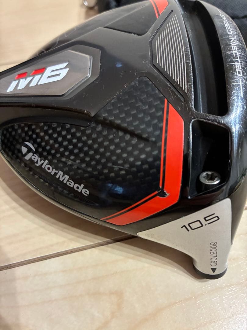 TaylorMade M6 ドライバーヘッドのみ　ヘッドカバー付き　レンチおまけ