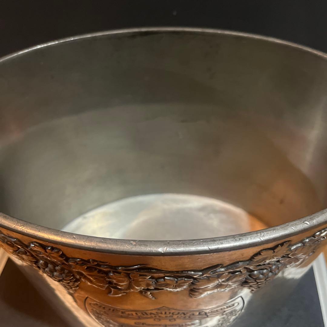 ドンペリニヨン　シャンパンクーラー　錫製