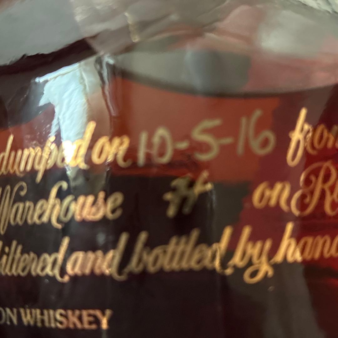 ブラントン ゴールドエディション 2016 バーボン 750ml 51.5% ②