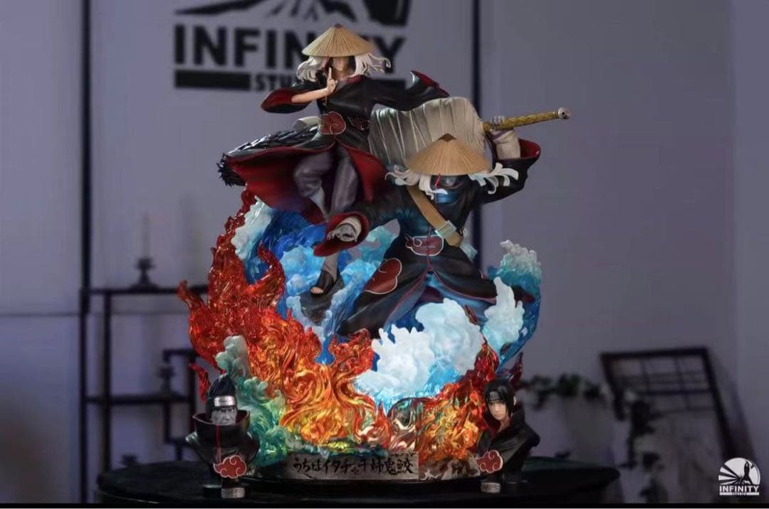 ナルト うちはイタチ 干柿鬼鮫 ガレージキット ガレキ スタ