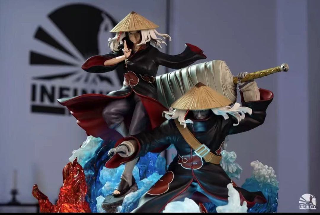 ナルト うちはイタチ 干柿鬼鮫 ガレージキット ガレキ スタ