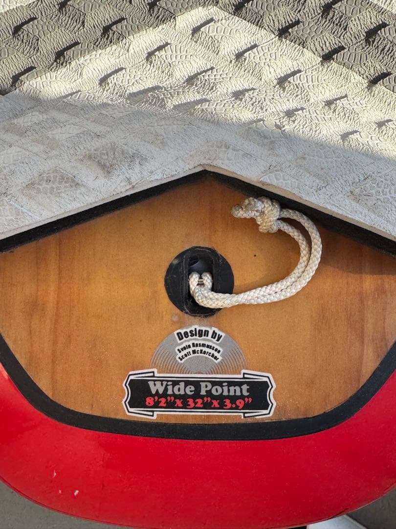 Starboard WidePoint 123L カーボンパドルとカバー付き