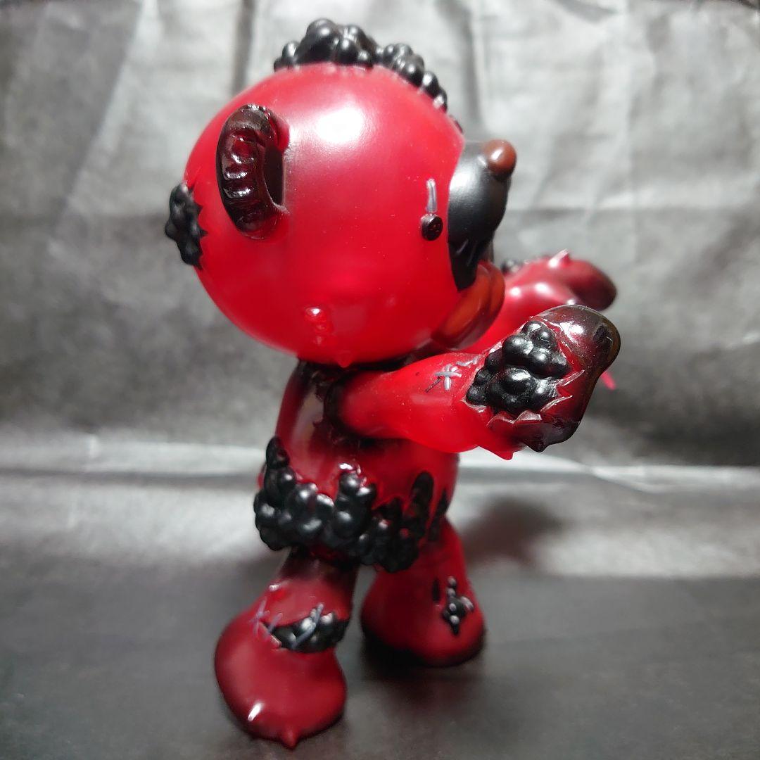 Art Studio 「SHOT!」ゾンベアー ソフビ デビルカラー ver