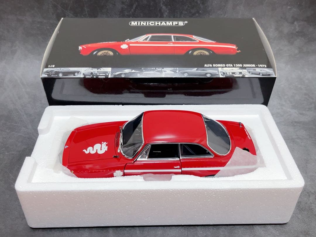 ミニチャンプス 1/18 Alfa Romeo アルファロメオ GTA 1300