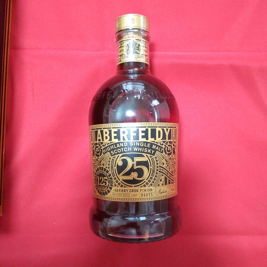 【希少！新品未開封】ABERFELDY 25年 125周年記念限定ボトル