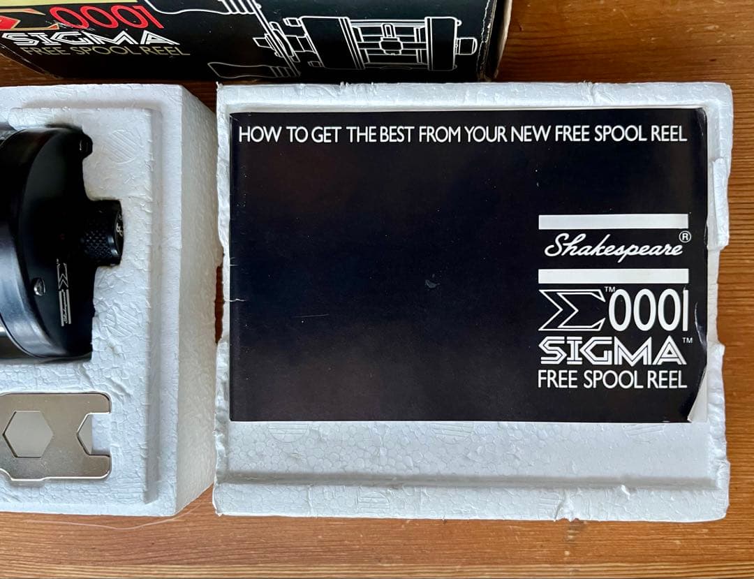 超美品！　レアなビンテージ　シェークスピア　シグマ　0001 ベイトリール CA