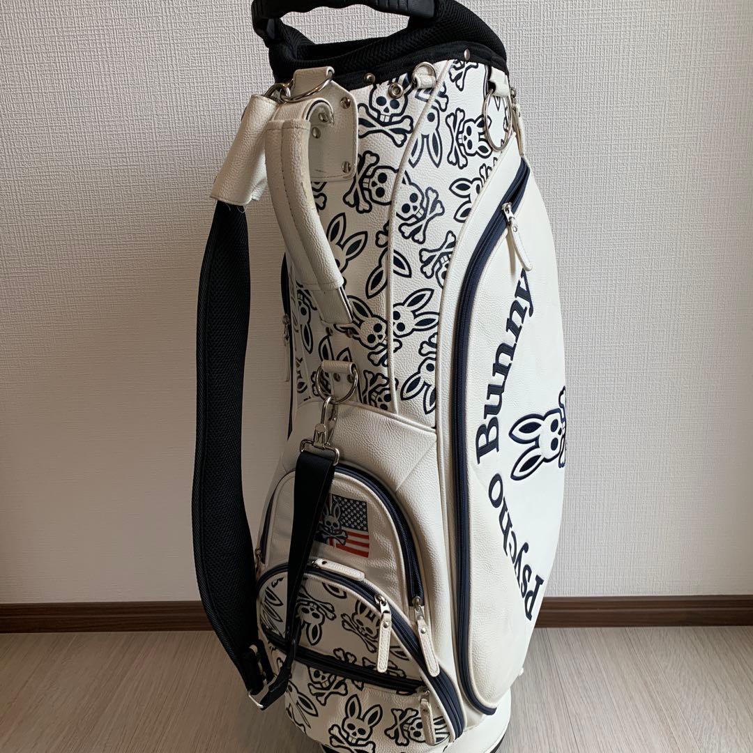 Psycho Bunny キャディバッグ ホワイト