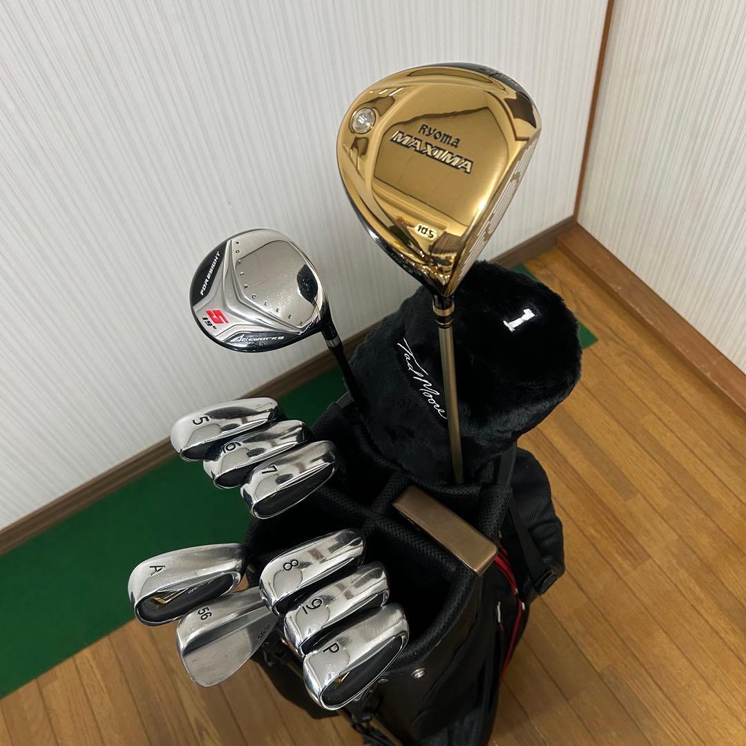 良品 地クラブ リョーマゴルフ ピン マックテック メンズ ゴルフクラブ セット