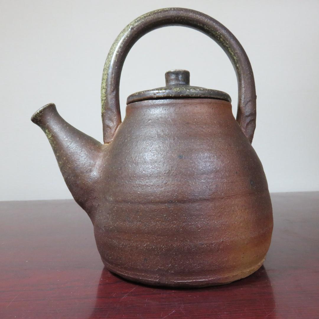 備前焼 茶器 茶道具 水指し やかん 在銘 作家物