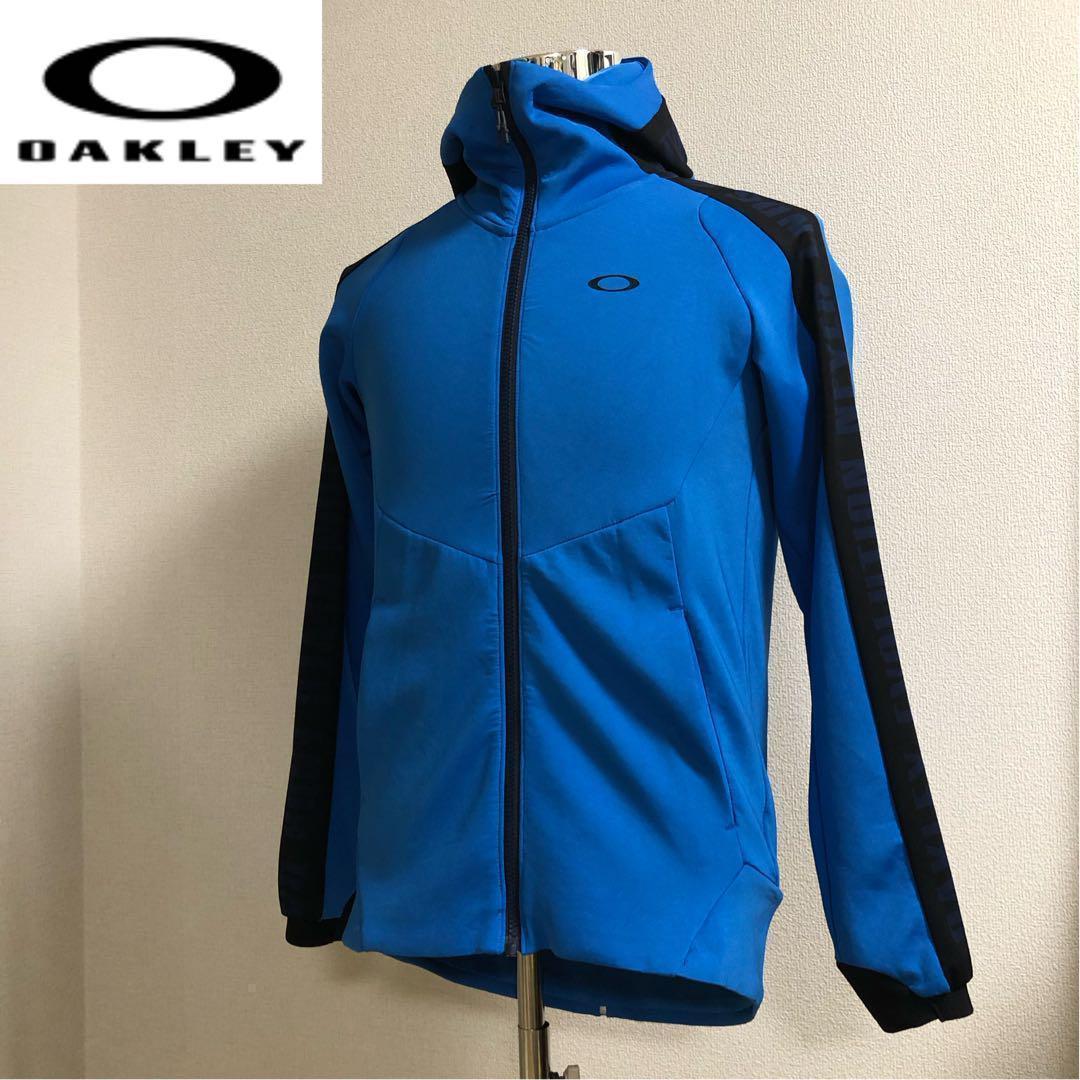 オークリー 2020年モデル ジップアップ ストレッチ パーカー◆ブルー S