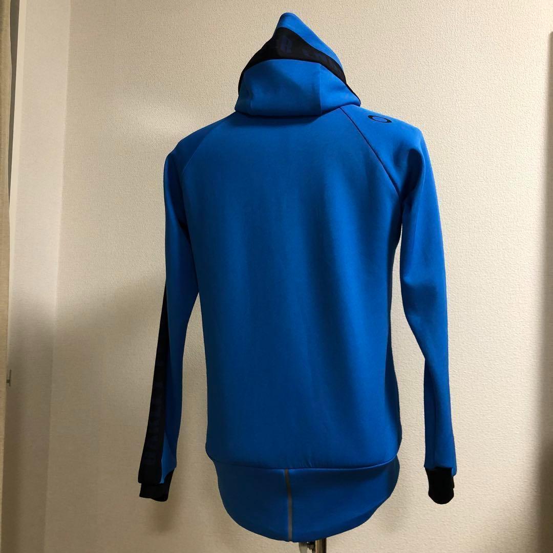 オークリー 2020年モデル ジップアップ ストレッチ パーカー◆ブルー S