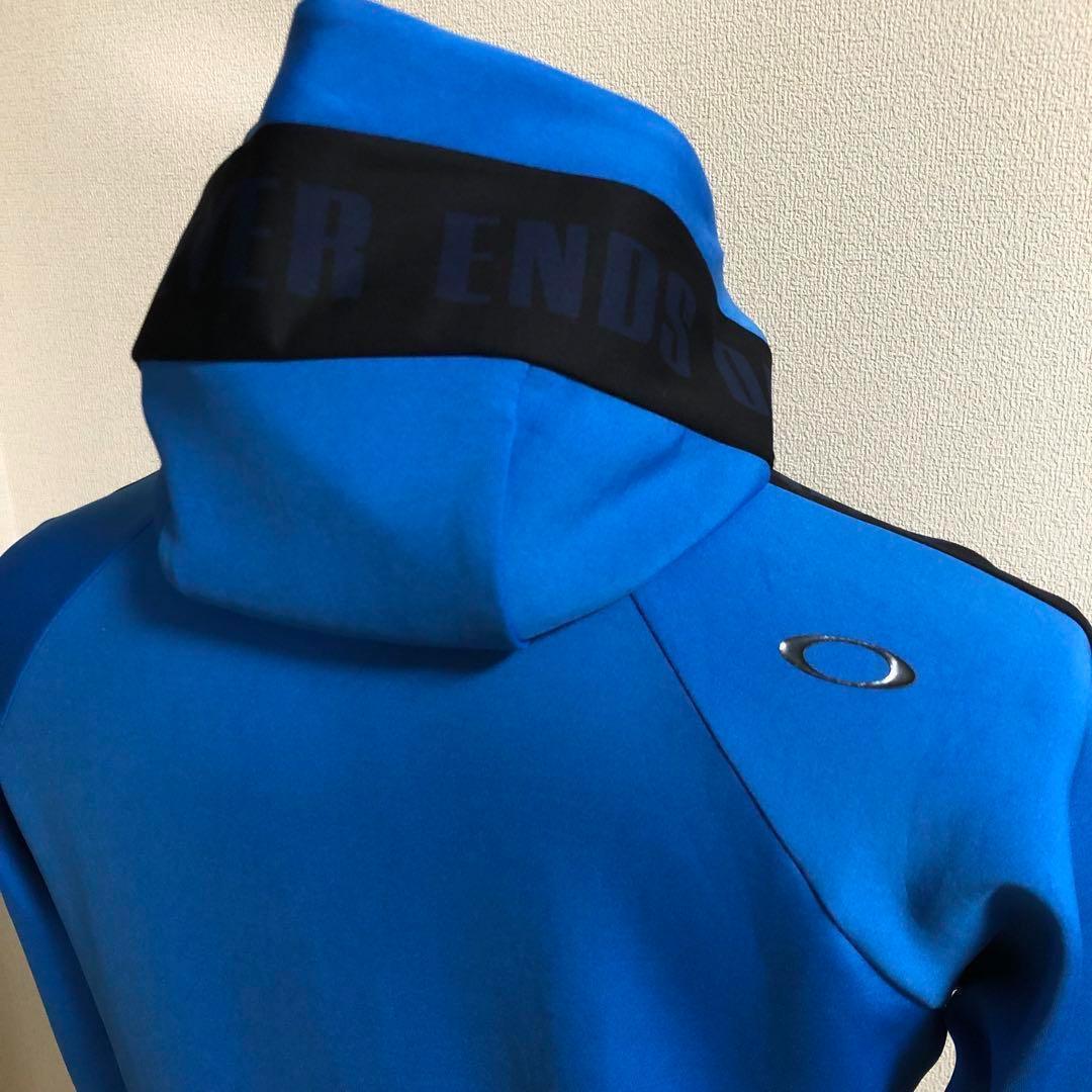 オークリー 2020年モデル ジップアップ ストレッチ パーカー◆ブルー S