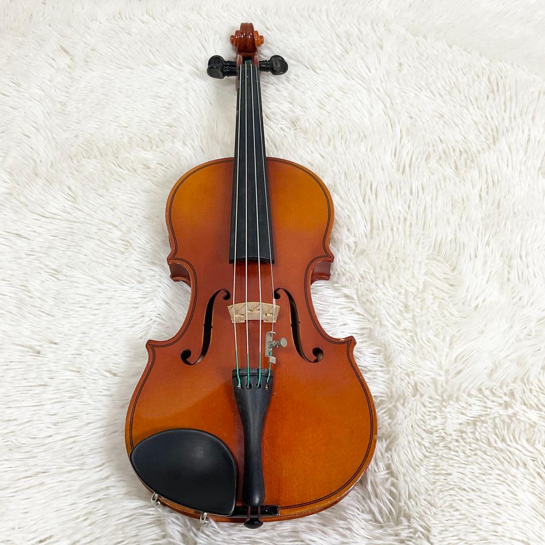 【弦・弓・顎あて新品】SUZUKIバイオリン No.220 1/8 1987