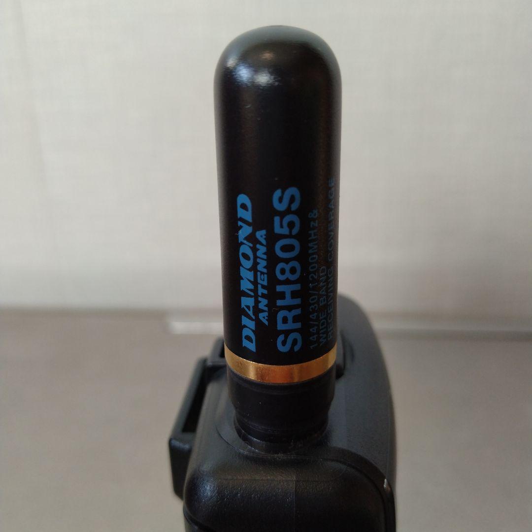 ICOM IC-R6 受信機 DIAMOND SRH805S アンテナ