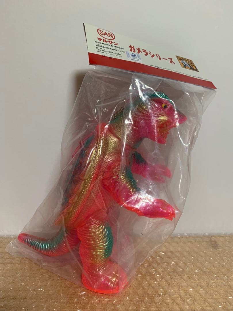 マルサン　クラシックガラモン450 昭和ガメラ　ピンクネオン 2体セット