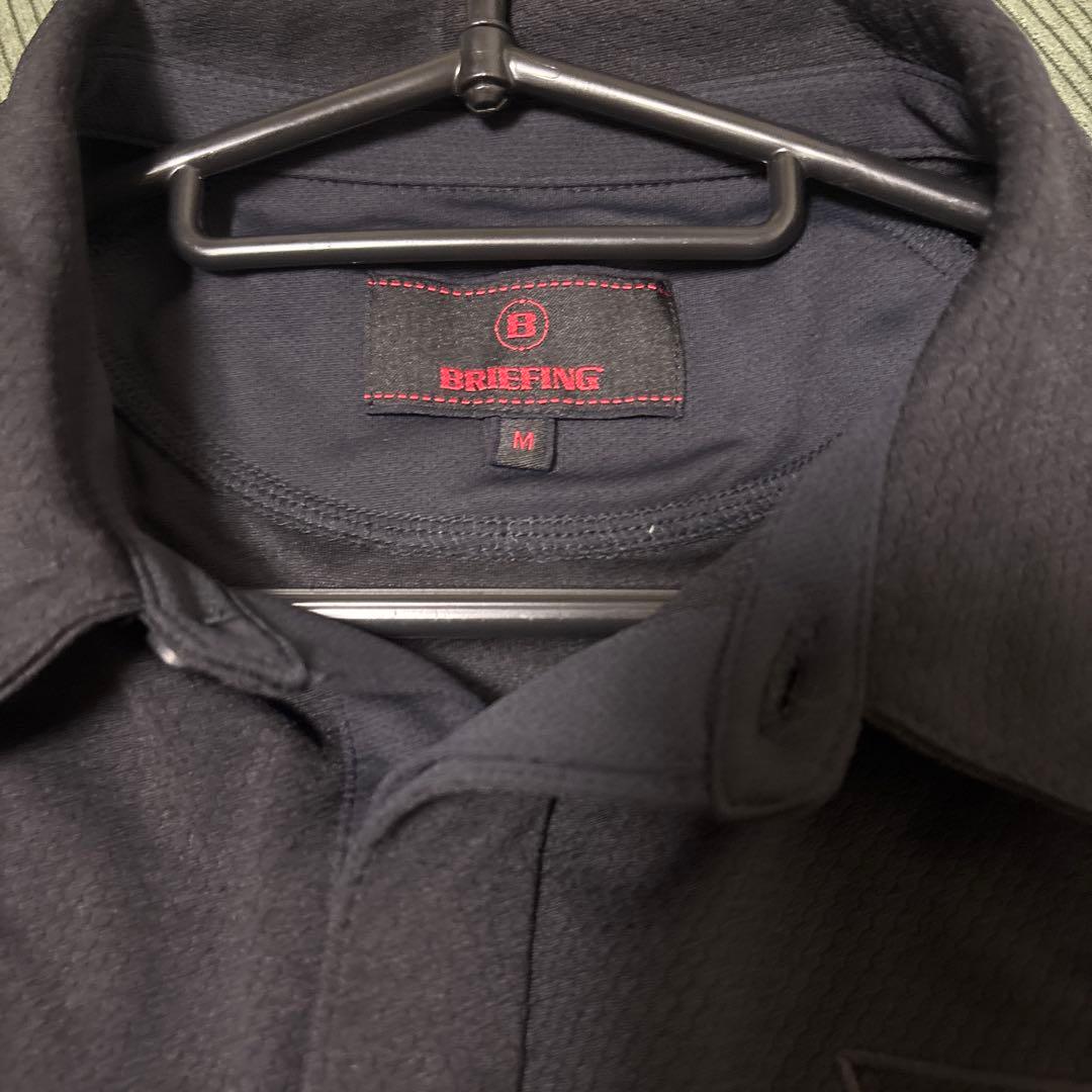 BRIEFING 黒 ポロシャツ M