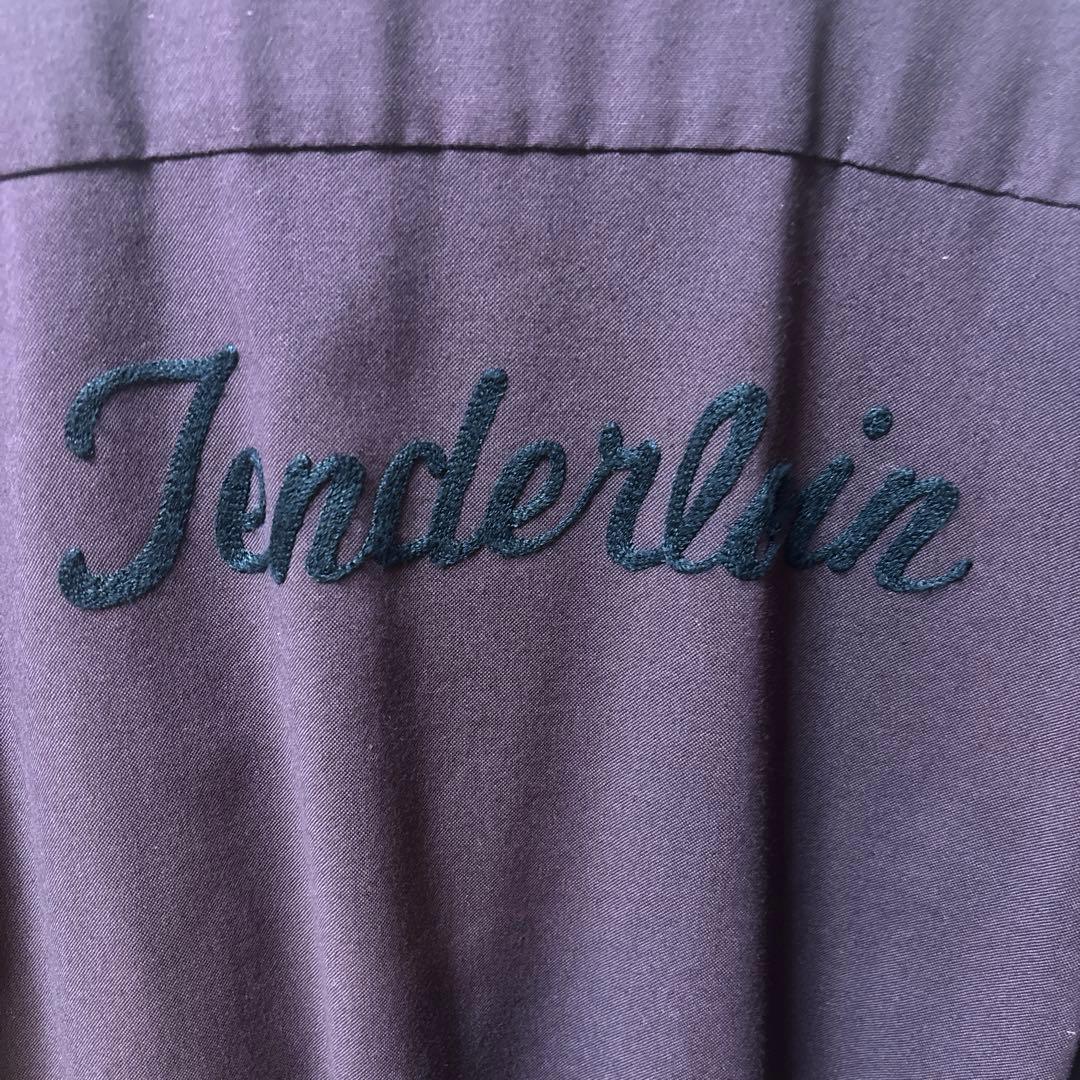 テンダーロイン　ボーリングシャツ　バーガンディ　M