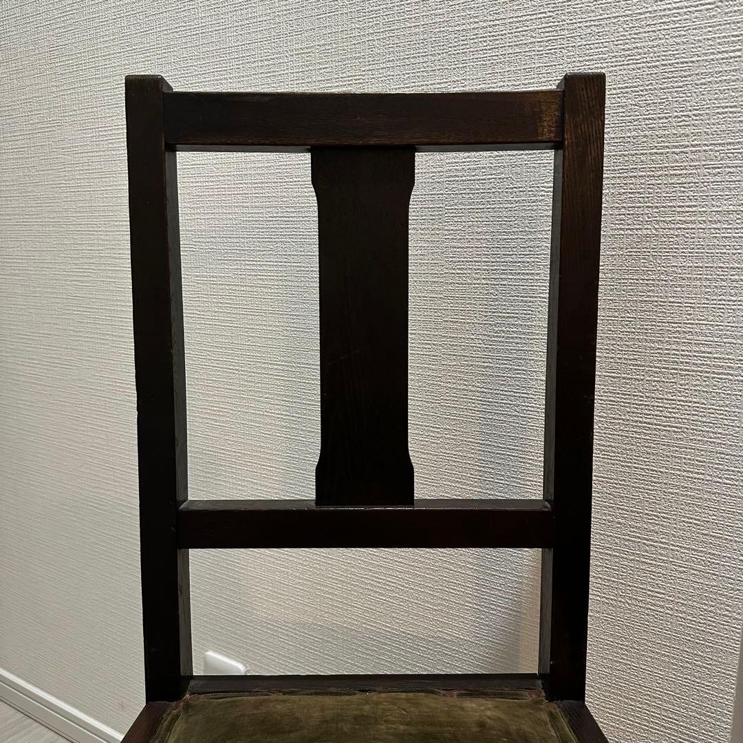 イギリス　アンティークダイニングチェア