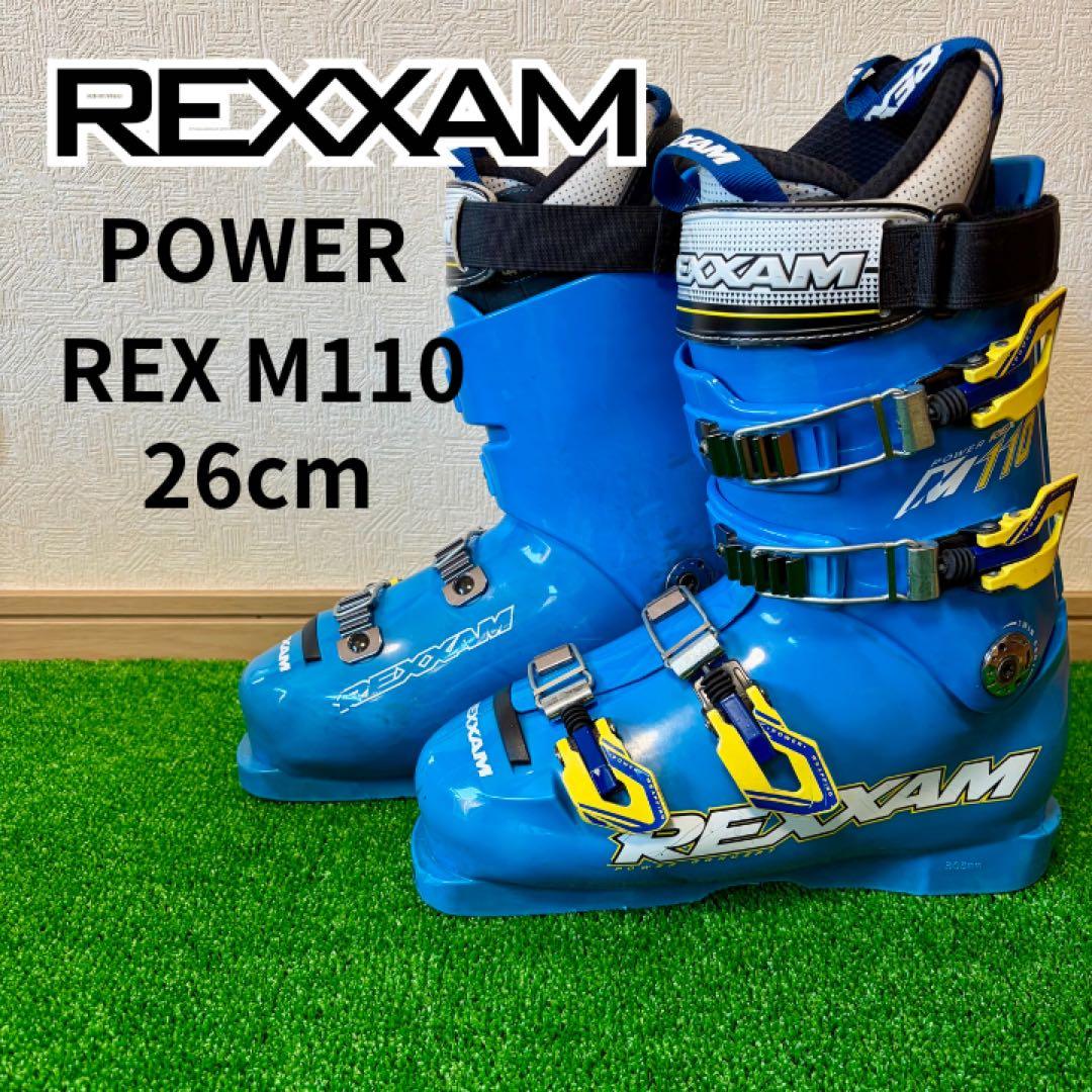 美品　REXXAM スキーブーツ POWER REX M110 26cm